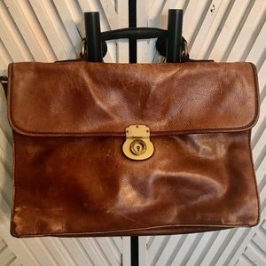 Vintage Leather Briefcase